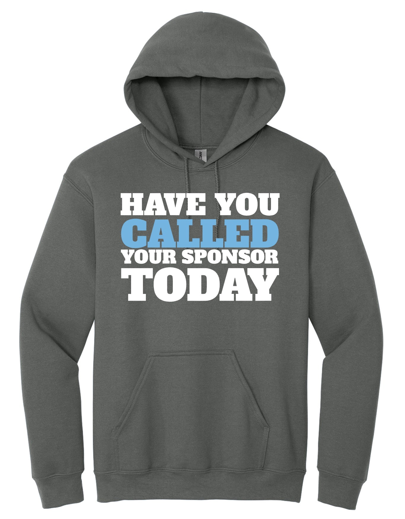 women's 12 step hoodie grey