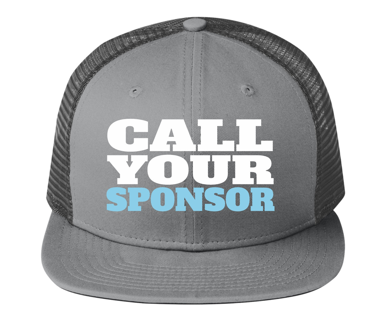 12 step trucker hat call your sponsor