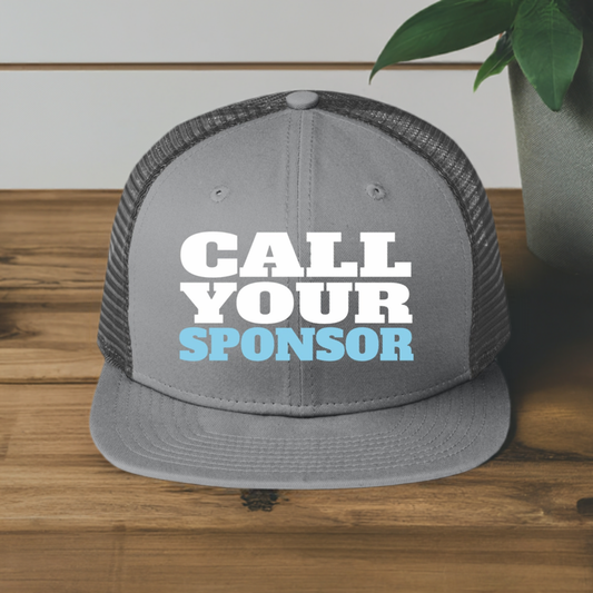 Recovery Hat | Recovery Worldwide | Call Your Sponsor Unisex Trucker