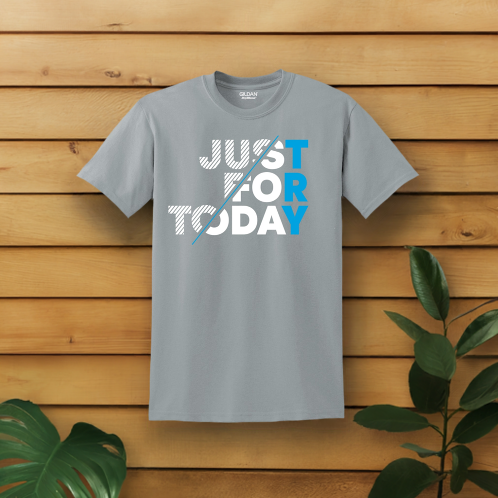 Men's Recovery T Shirt | Recovery Worldwide | Men's Just For Today