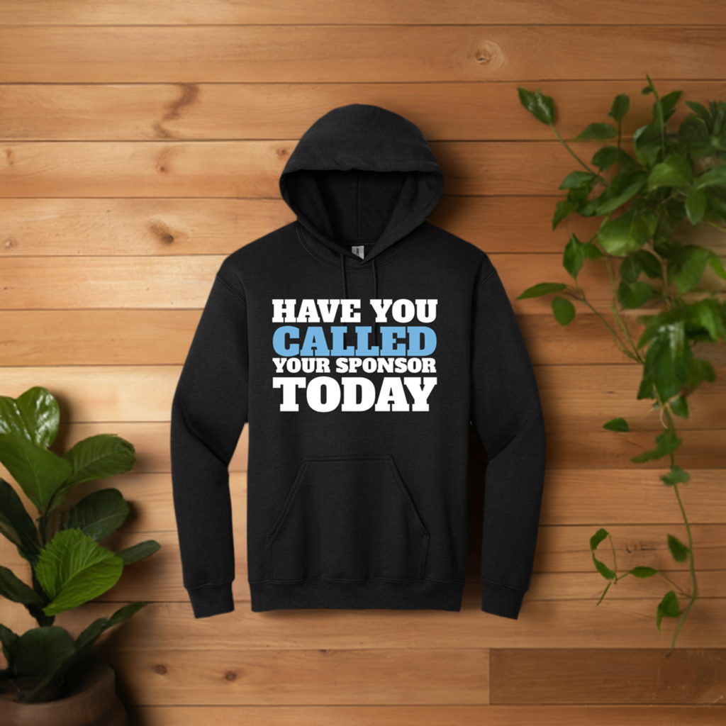 Have You called Your sponsor today Hoodie