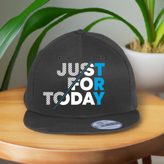 Recovery Hat | Recovery Worldwide | Just For Today Unisex Flat Bill