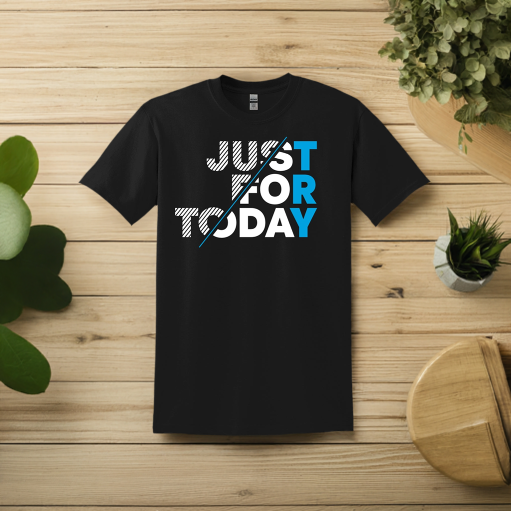 Men's Recovery T Shirt | Recovery Worldwide | Men's Just For Today